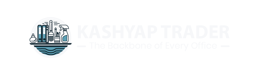 white Kashyap Trader logo